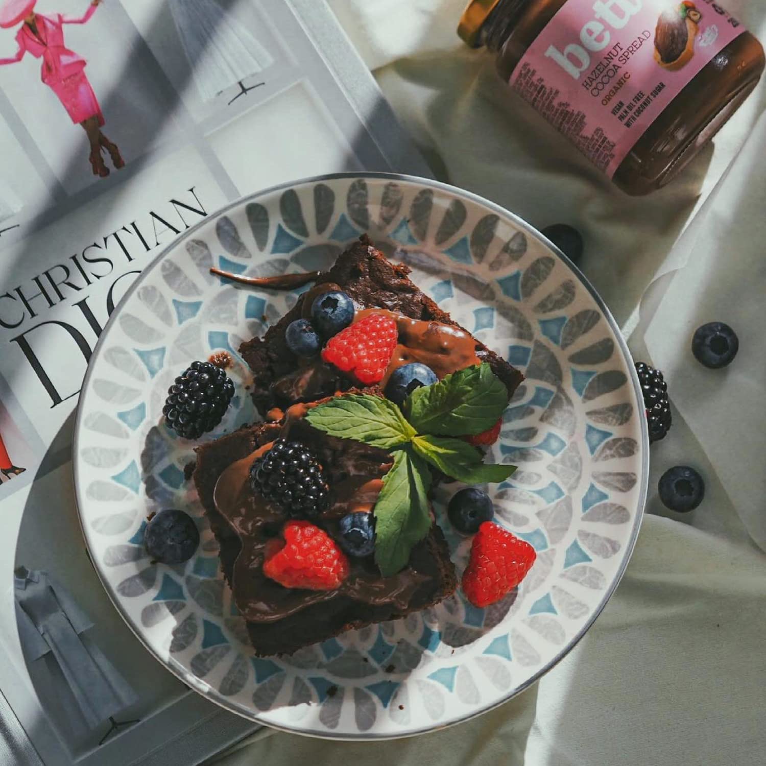 bett'r Organic Brownie Mix, Bio, Vegane & Gluten free Brownies Mit Reichhaltigem Kakaogeschmack-6 x 400g-jeweils 15 Portionen