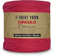 Fio de Malha Premium Circulo - 3748 Rosa Vermelha - 240 metros