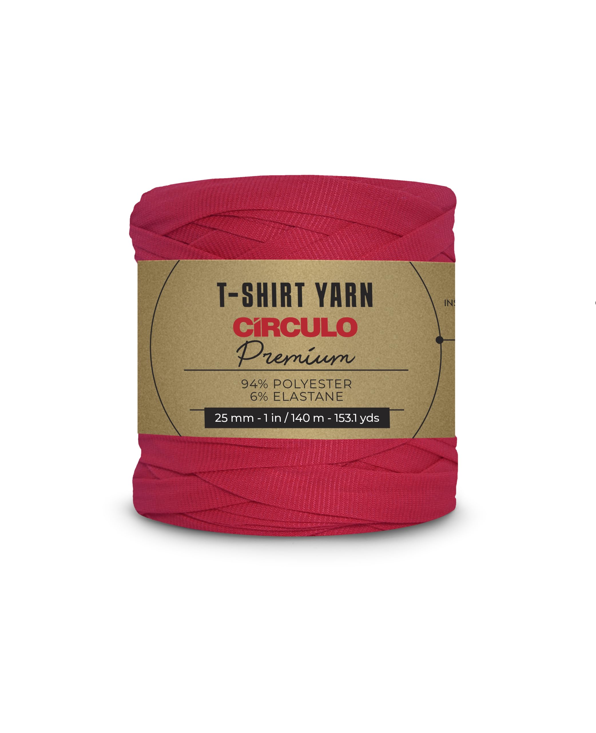 Circulo Fettuccini Zpagetti, Filato Per Magliette Di Alta Qualità, Morbido, Leggero, Senza Cuciture, Senza Nodi, Facile Da Usare, Fettuccini Zpagetti, Filato Per Magliette Per Uncinetto E Lavoro A-image