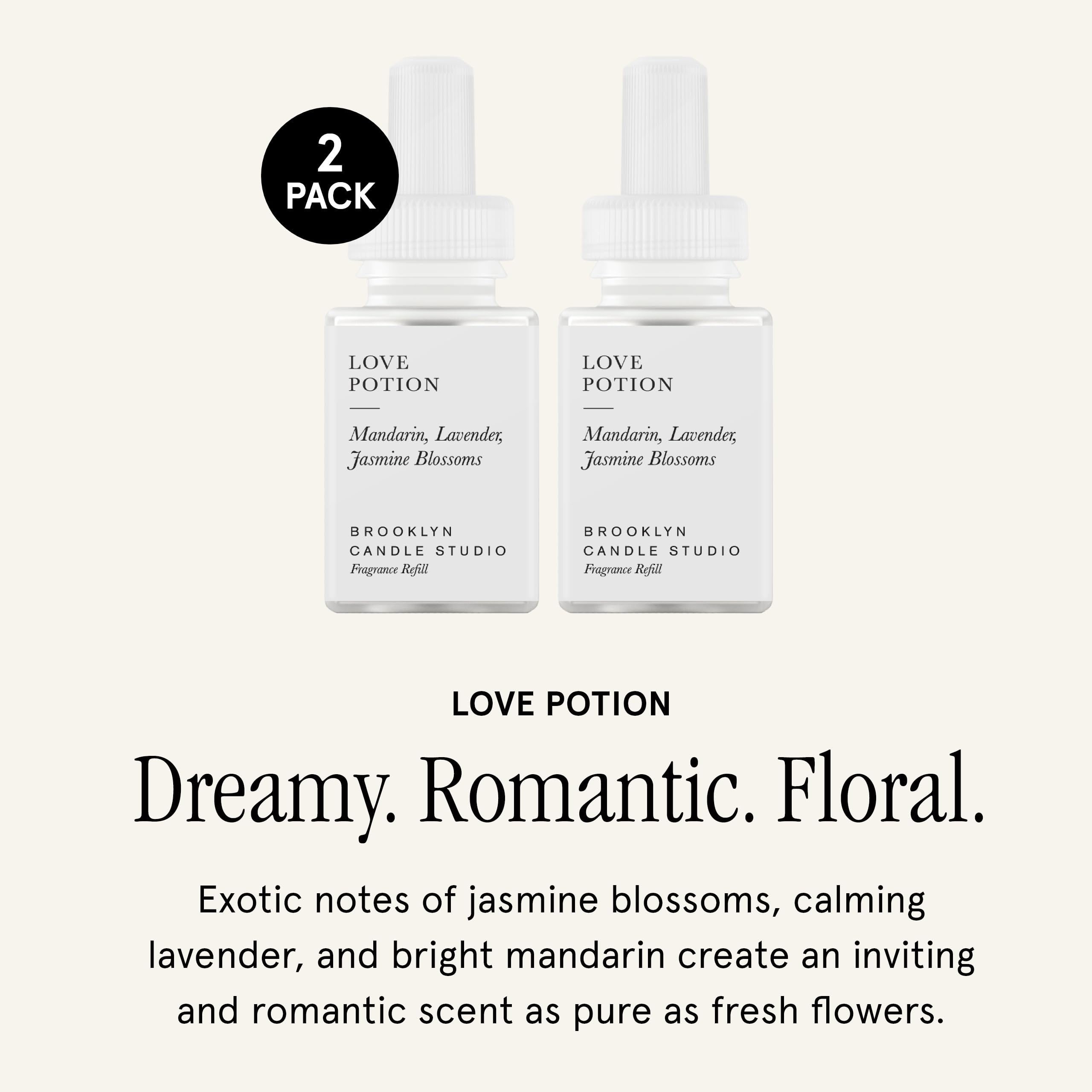 Amazon.com: Pura & Brooklyn Candle Studio Home Scent Refill