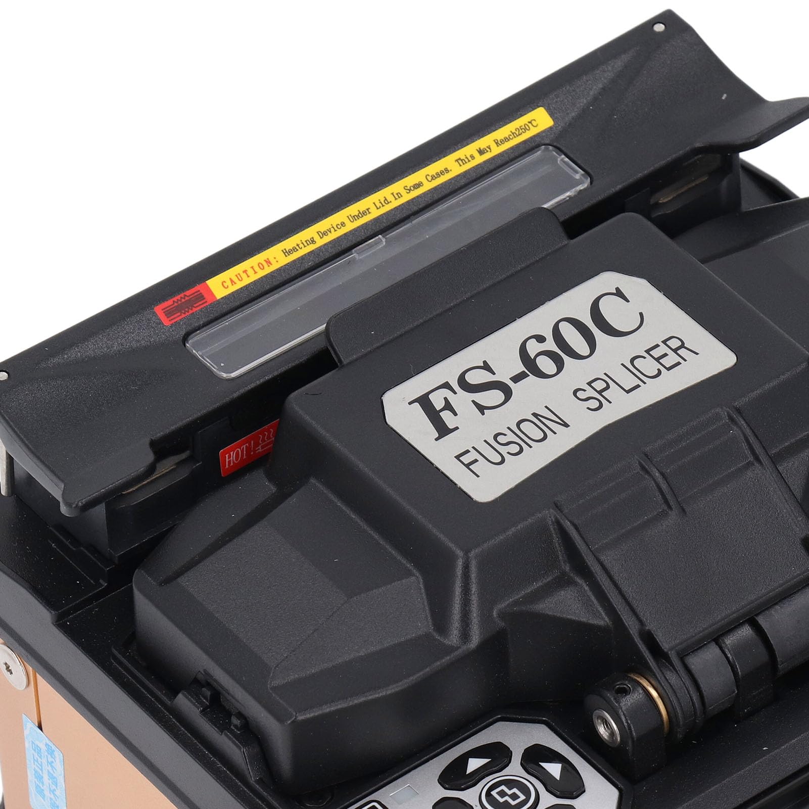 Giuntatrice Automatica per Cavi Ottici FTTH con Schermo LCD 5,0 Pollici per Fibra con Versatile compatibilità delle Fibre (Spina europea)