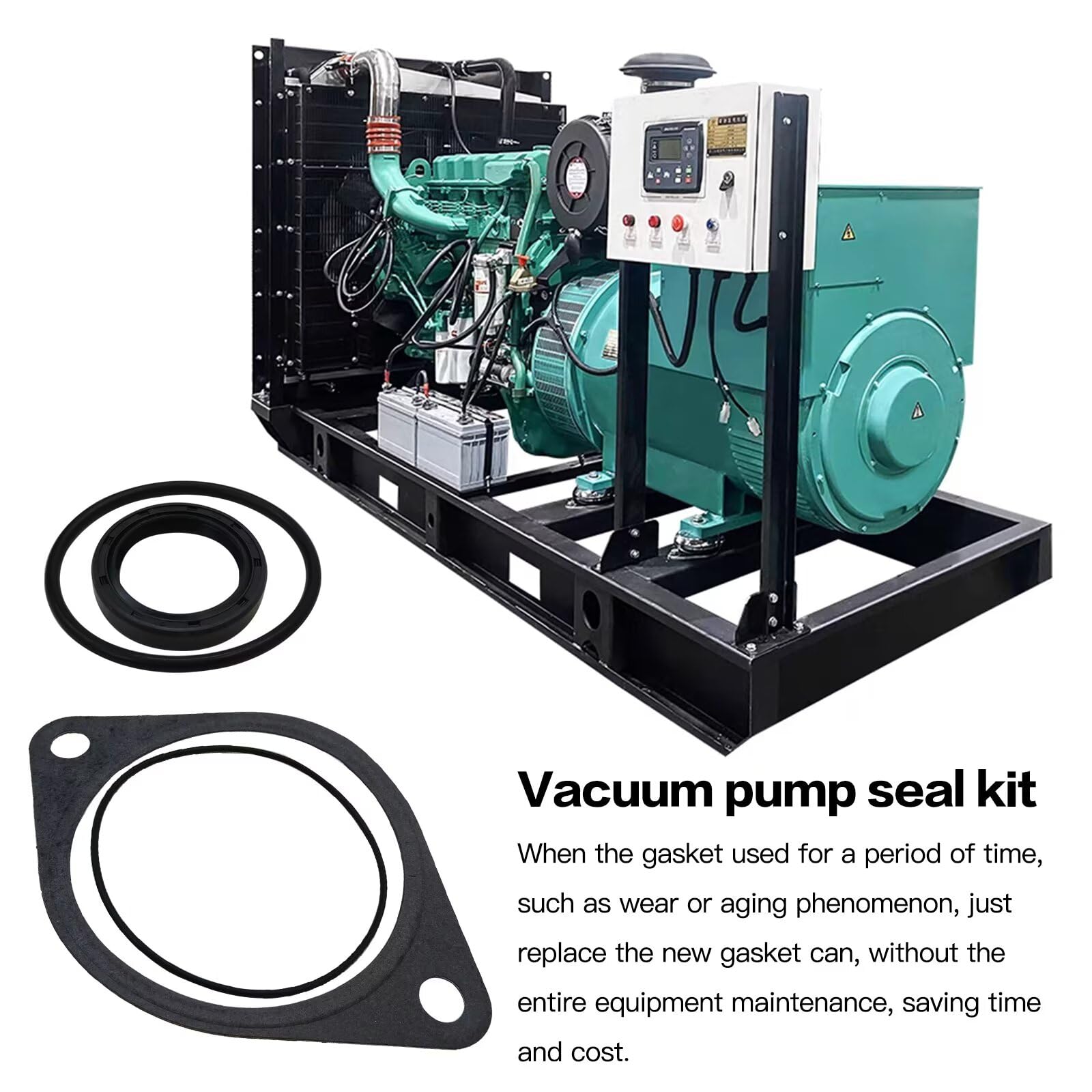 Kit de sello de eje de bomba de vacío 4089742 para motor diésel Ram Cummins 5.9L 1991-2002