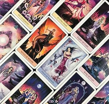 Amazon.co.jp: クリスタルビジョンタロットカード、78枚