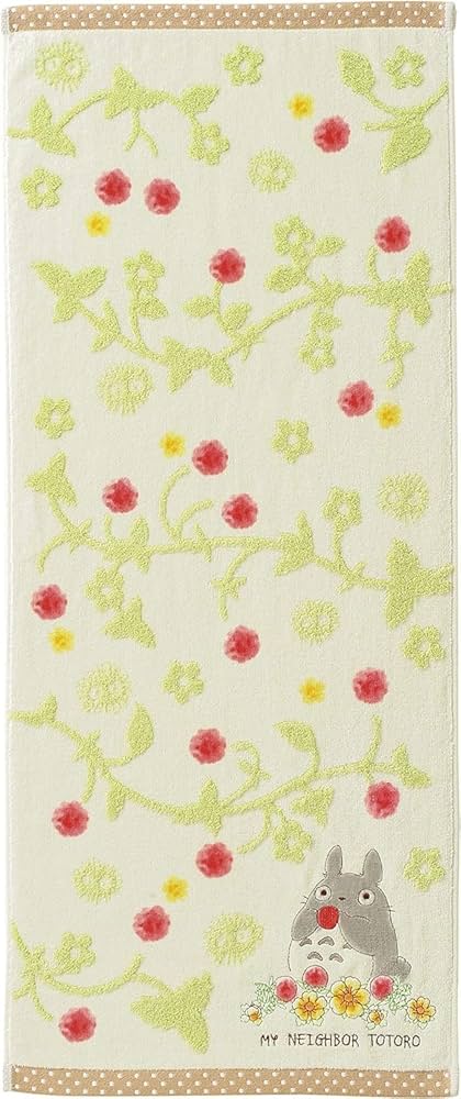 Amazon｜丸眞 ジブリ フェイスタオル となりのトトロ 綿100
