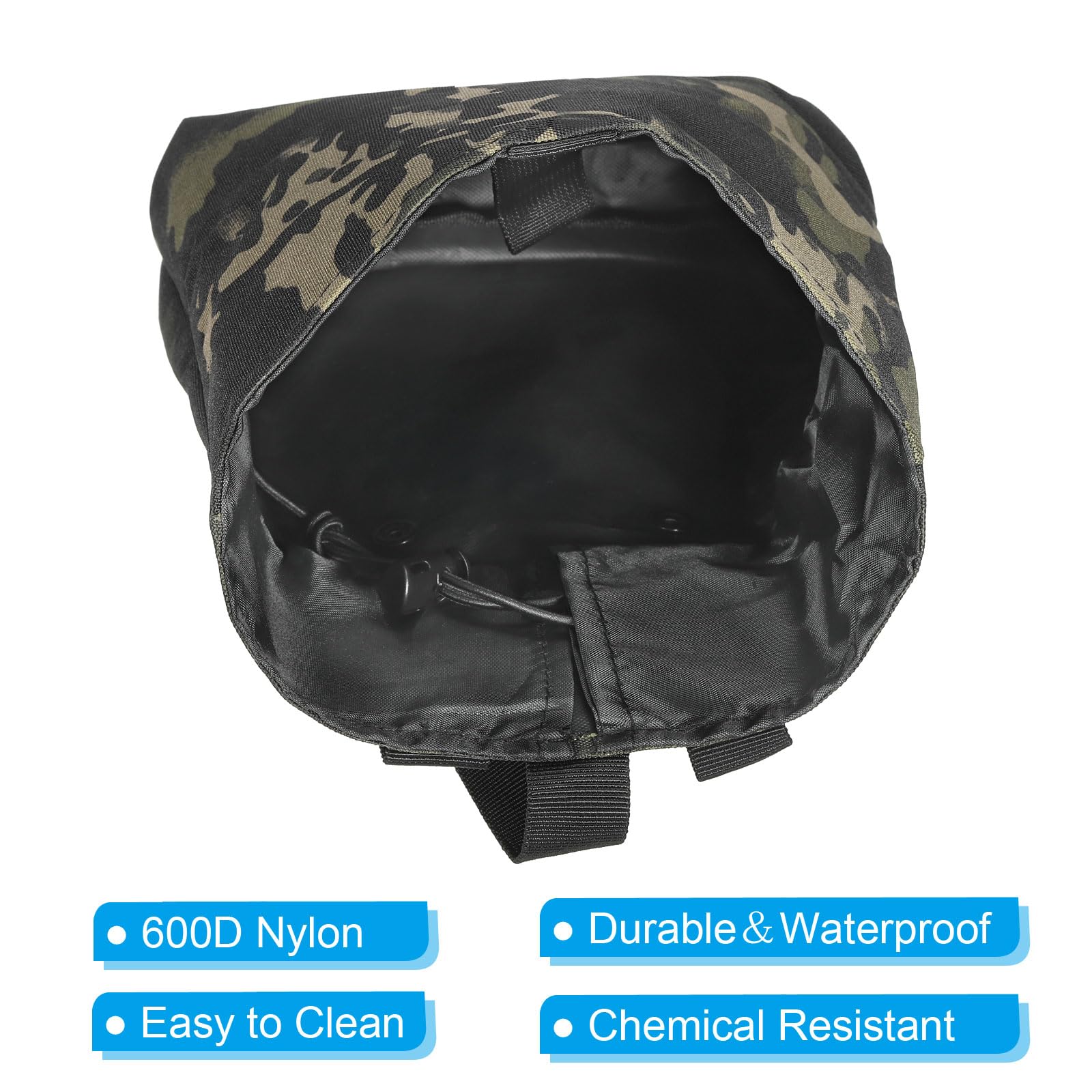 PATIKIL 21x17x8cm Dump Pouch - Image 4