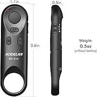 Vista 9 de AODELAN Mando a distancia de cámara para Canon EOS RP, EOS R, R5, R6, M50, M50 II, 6D Mark II, 77D, 850D, 800D, 200D, 250D, EOS Rebel SL2, Rebel