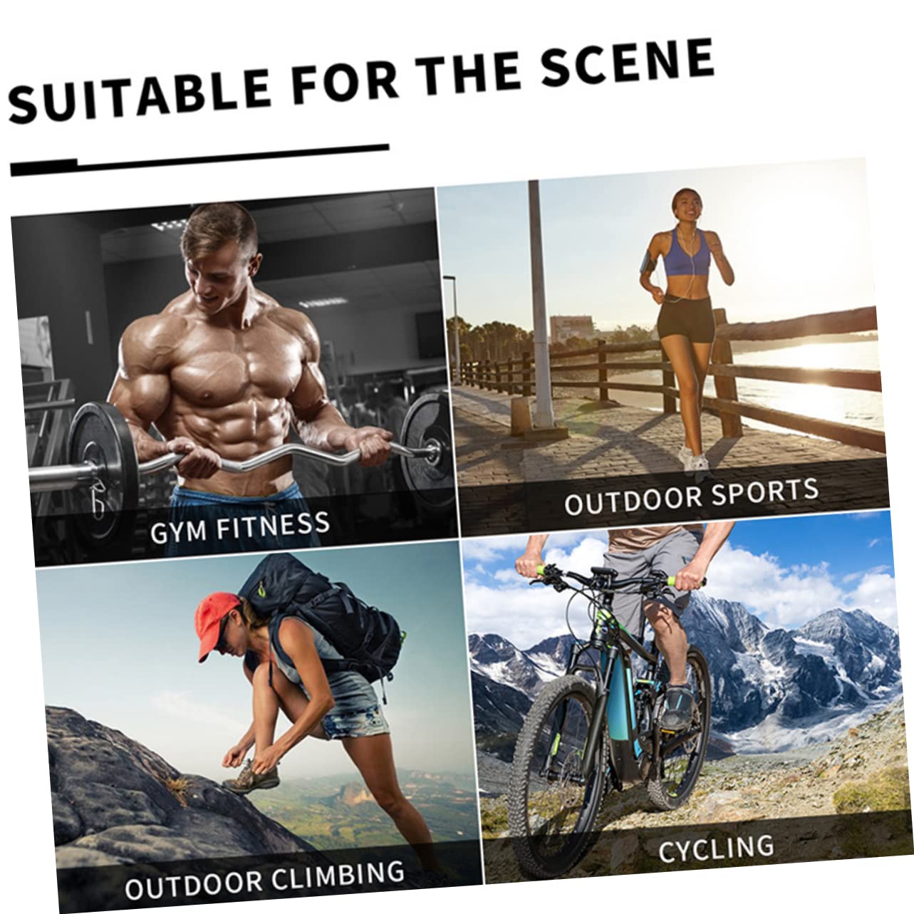 SUPVOX Pesi Per Caviglie Da Pesi Multifunzione Per Gambe Resistenti All Usura Portatili Per Polsi Realizzati Materiali Di Durevoli Per Allenamento Corsa Escursionismo e Cardio Adattabile