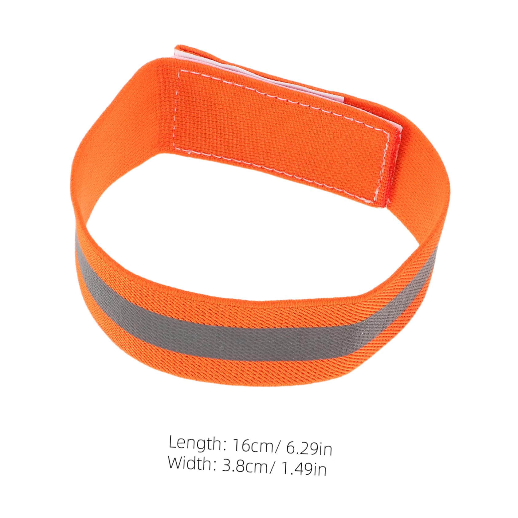 POPETPOP 4pcs High Visibility Leg Straps for Cycling and Outdoor Sports Gear for Night Riding and Enhanced Visibility