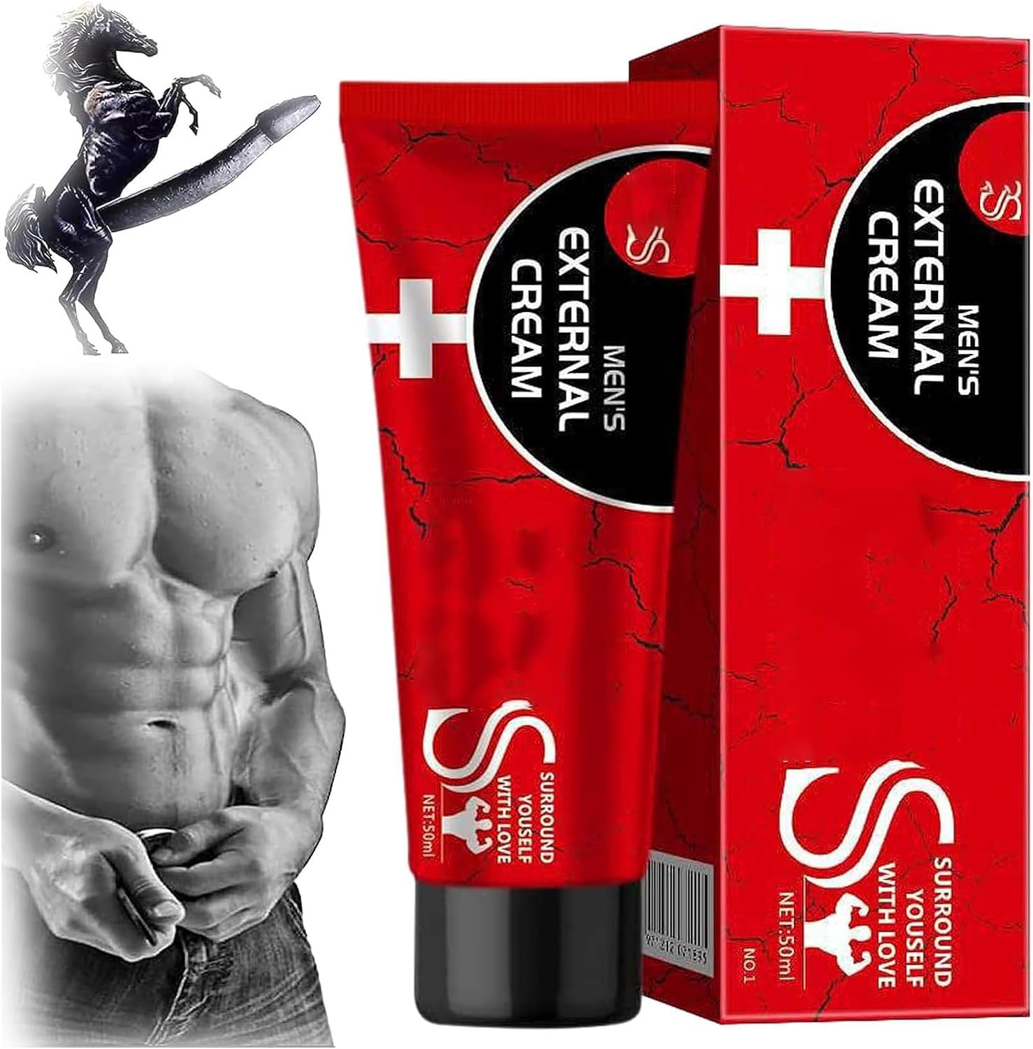 Mens External Cream,Male Re-Vitalize Cream,Men's Energy Strength Massage Cream, Xbs Xuanbse Cream XXXL (1)