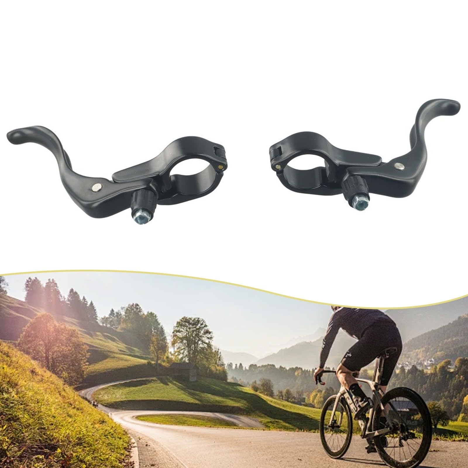 Levier De Ein Universel En Alliage D'aluminium Pour Vélo De Route Et VTT, 1 Paire, Diamètre 22.2-23.8mm