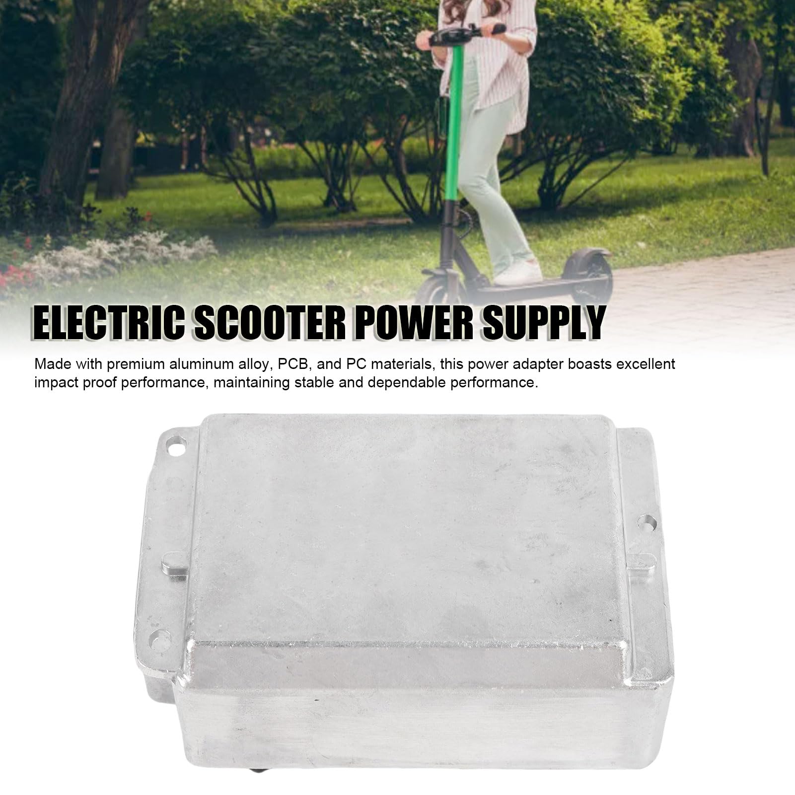 Alimentation électrique pour Scooter électrique, Charge Efficace en Aluminium, adaptée au Max G30