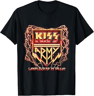 KISS ARMY Tシャツ キッス 楽天市場】ロックTシャツ バンドTシャツ KISS キッス ARMY
