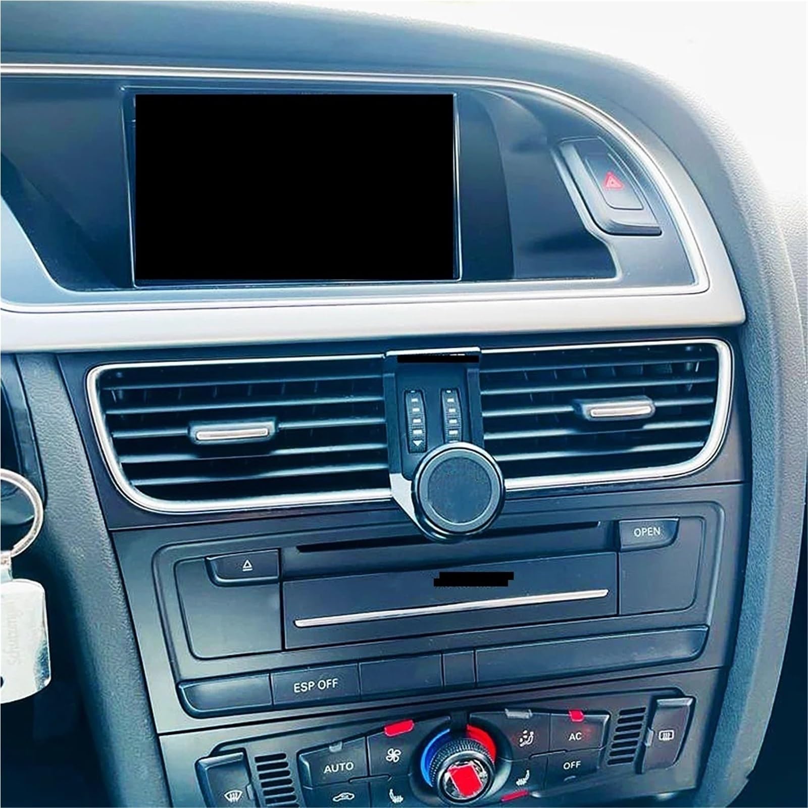 Soporte Movil Coche Soporte Auto Móvil Soporte para teléfono de cocheA4 A5 Q5 B8 B8.5 Soporte magnético para ventilación de Aire Soporte Giratorio 360 Accesorios para GPS móvil