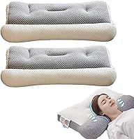 Vista 8 de Almohada para el cuello, almohada súper ergonómica, protege tu cuello y columna vertebral, almohadas ergonómicas para dormir, almohadas ergonómicas