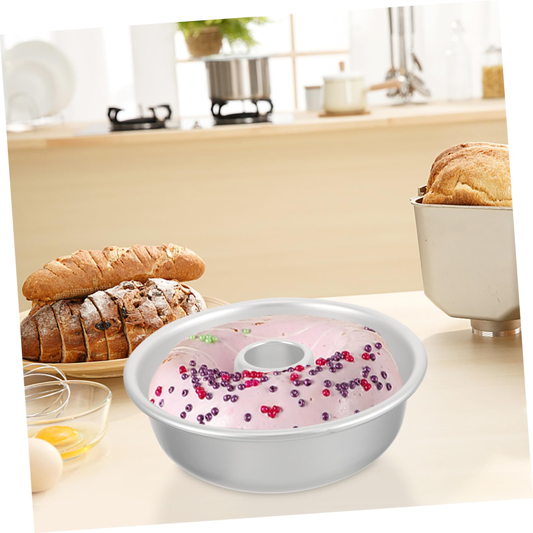 Moule à Gâteau Creux en Alliage D’aluminium Antiadhésif pour Four