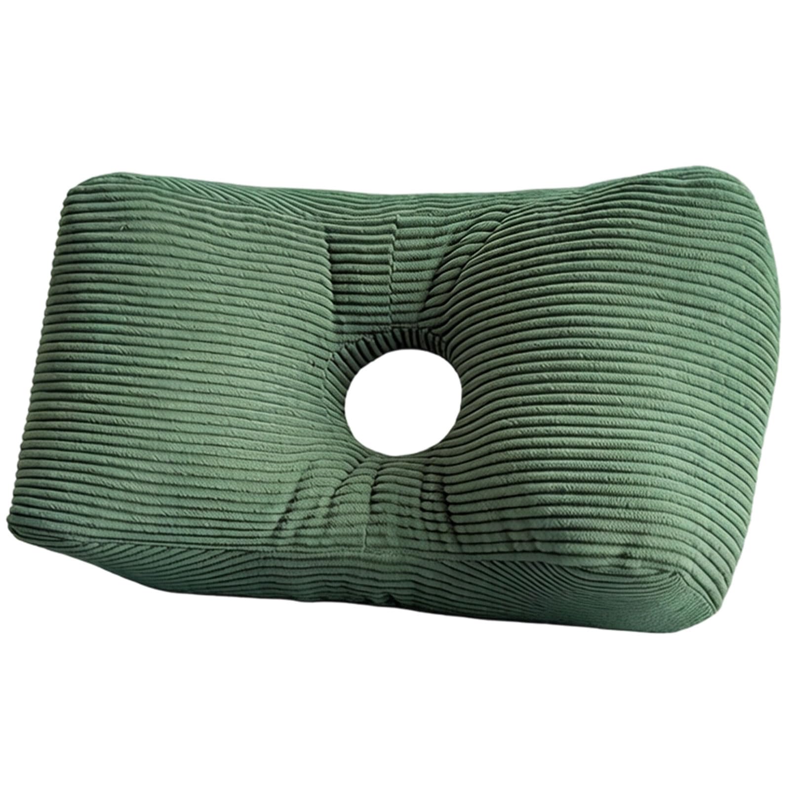 Kaeltsyn Back Cushion for Sitting Long Hours Work or Relaxing on Sofa Hollowed Chair Lumbar Pillow Pregnancy Back Pillow
