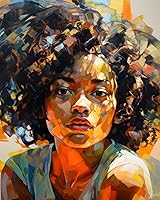 Vista 24 de Graffiti - Kit de pintura de retrato por números, 16 x 20 pulgadas, lienzo de pintura al óleo para niños, estudiantes, adultos principiantes