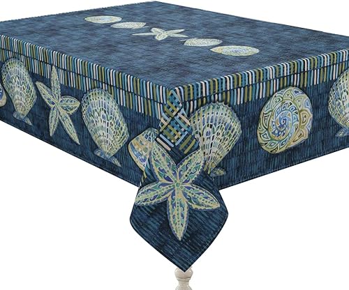 Miniatura 2 de Laural Home Mantel rectangular Embellished Shells 70" x 120"