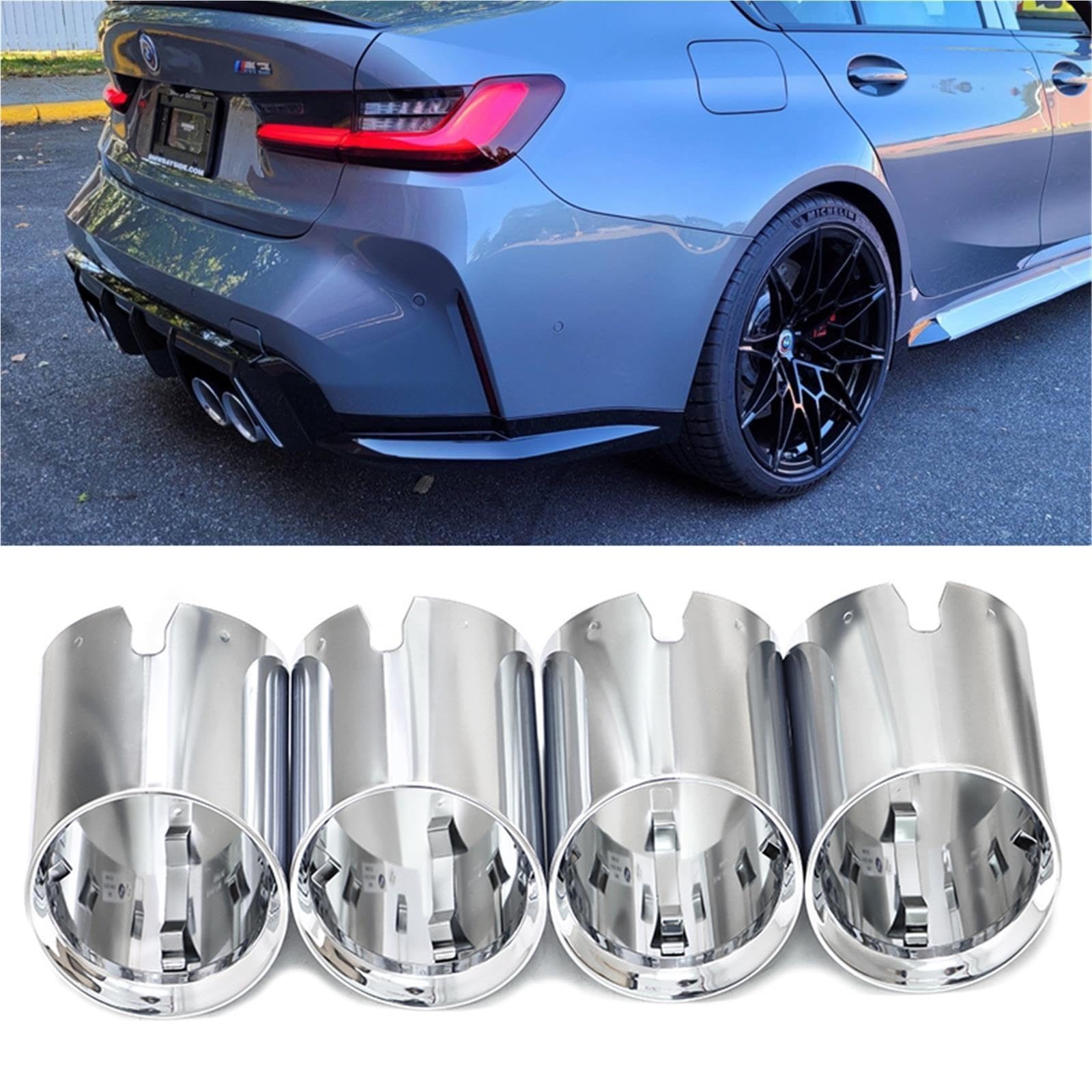 Osłona rury wydechowej Do BMW G80 G82 G83 G87