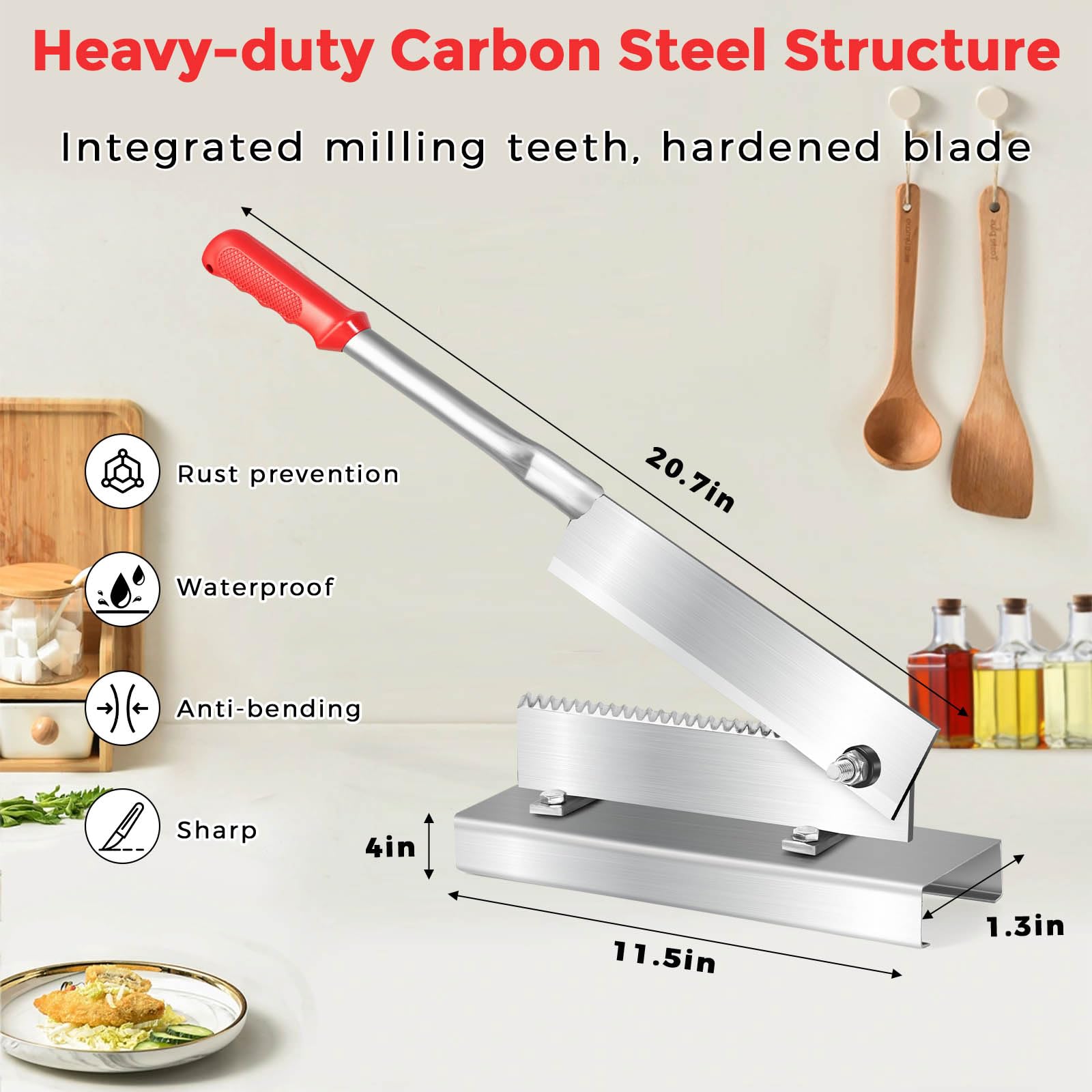 Fresh Flower Stem Cutter with Heavy-duty Steel Base/ 10-Inch Thickened Blade Grade Table Mountable Cutting Machine/Commercial Grade Floral Tool with Iron G-Clamp for Floral Shop, Farms, Homes Use