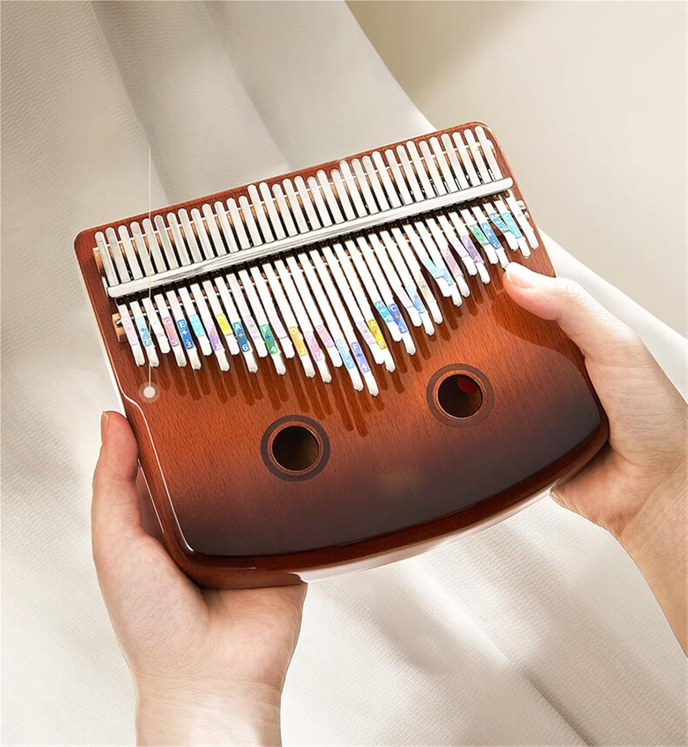 Beginners Kalimba 34 Note Kalimba Thumb Piano Solid Wood Performance Grade Instrument.