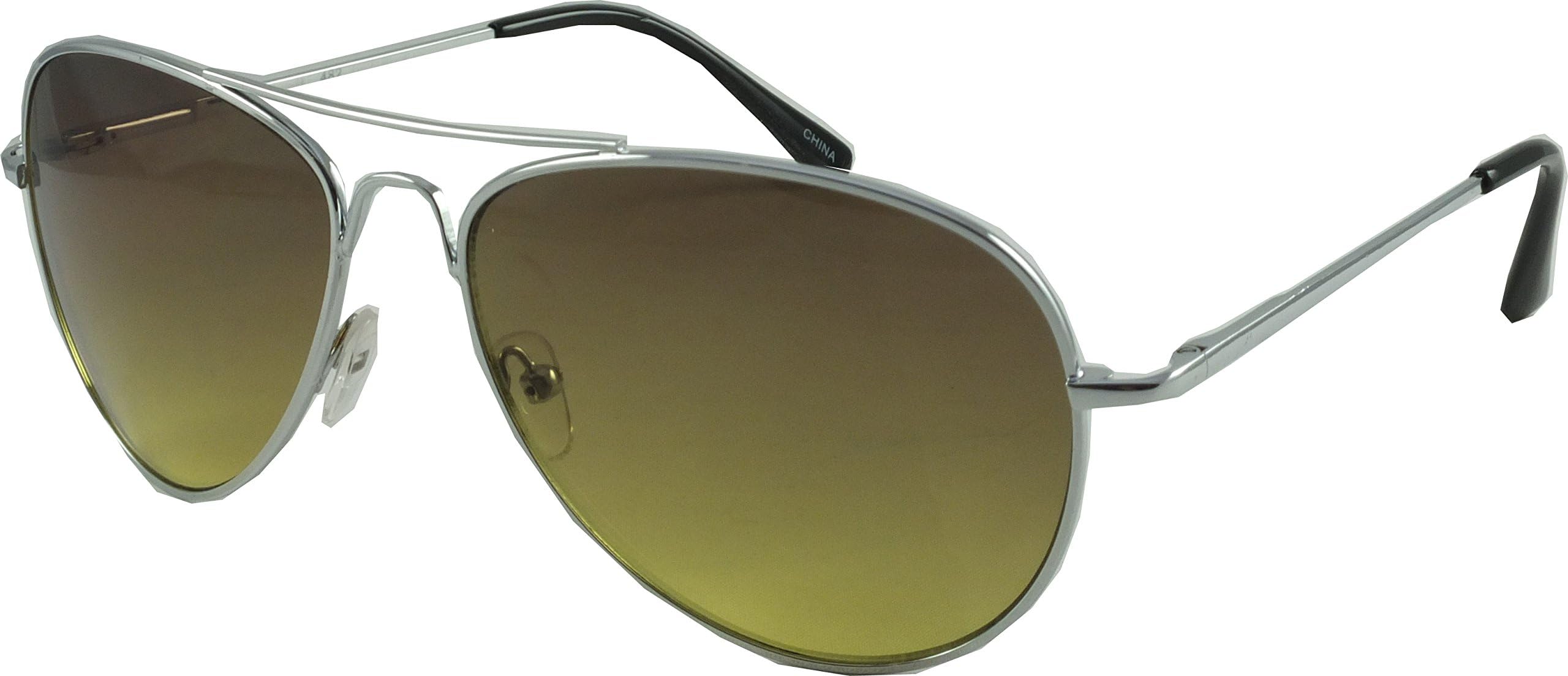 Revive Eyewear Green Lens Metal Pilot Tinted Lens - Retro Americana Sunglasses
