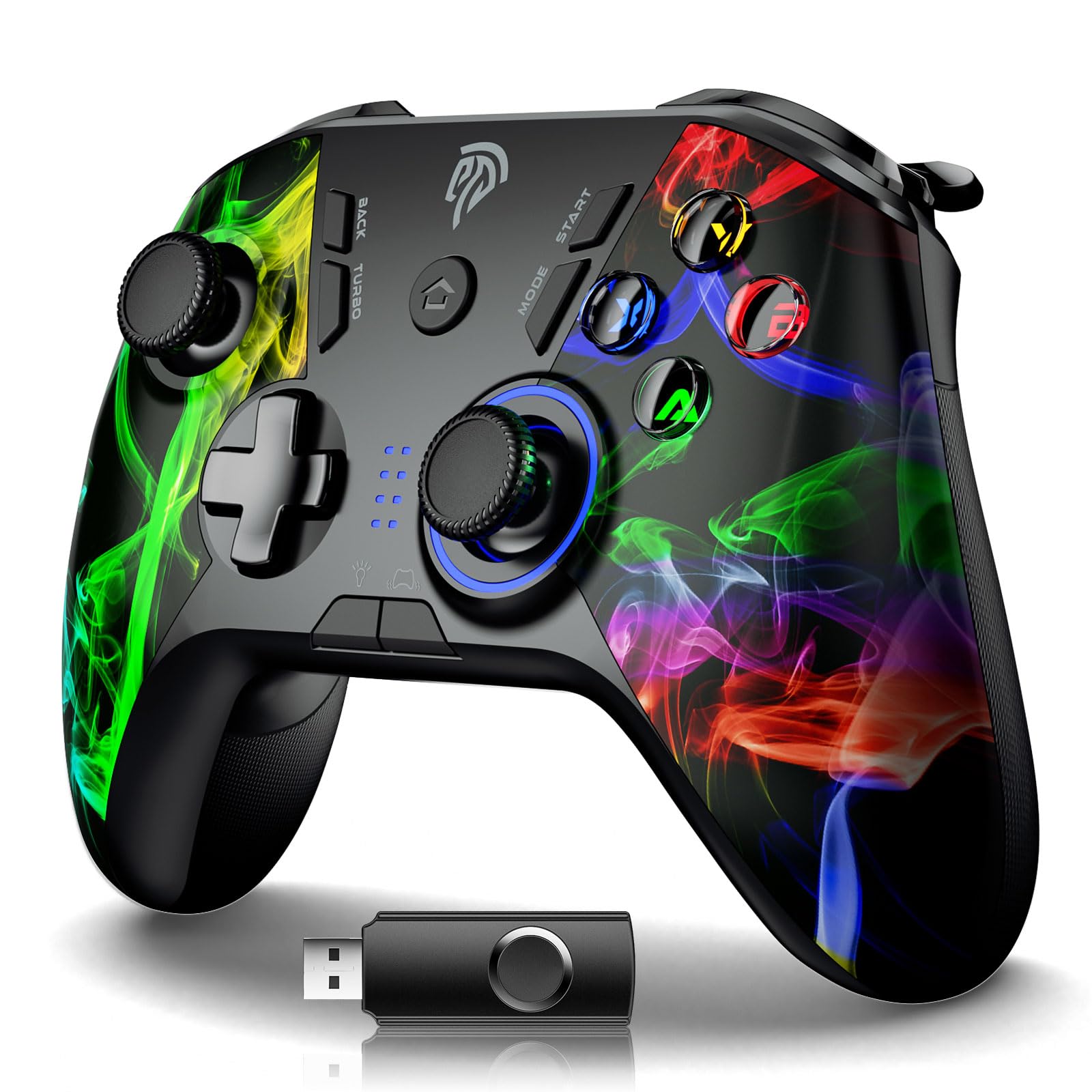 Controller Wireless Per PC, Switch, PS3 - 4 Pulsanti Programmabili E Vibrazione | EasySMX