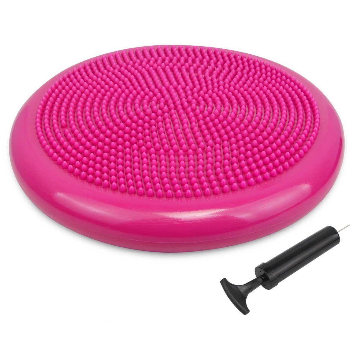 IRIS Air Stability Wobble Cushion,33 cm/13 inch Diameter, Balance Disc, Pump Included (Pink) (B07JRBJG7X) Amazon Price History, Amazon Price Tracker