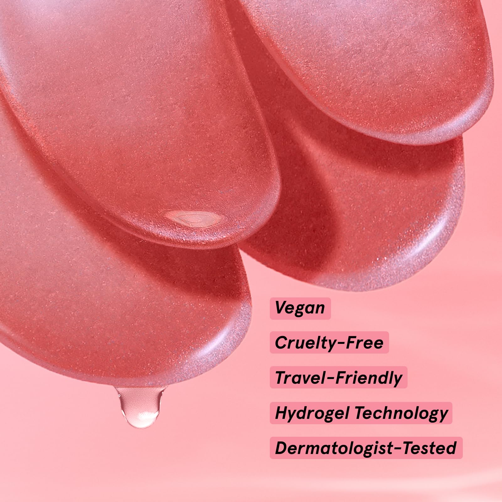 grace & stella Award Winning Under Eye Mask - Reduce Dark Circles, Puffy Eyes, Undereye Bags, Wrinkles - Gel Under Eye Patches - Small Birthday Gifts - Vegan Cruelty-Free (Pink, 6 Pairs) view 7