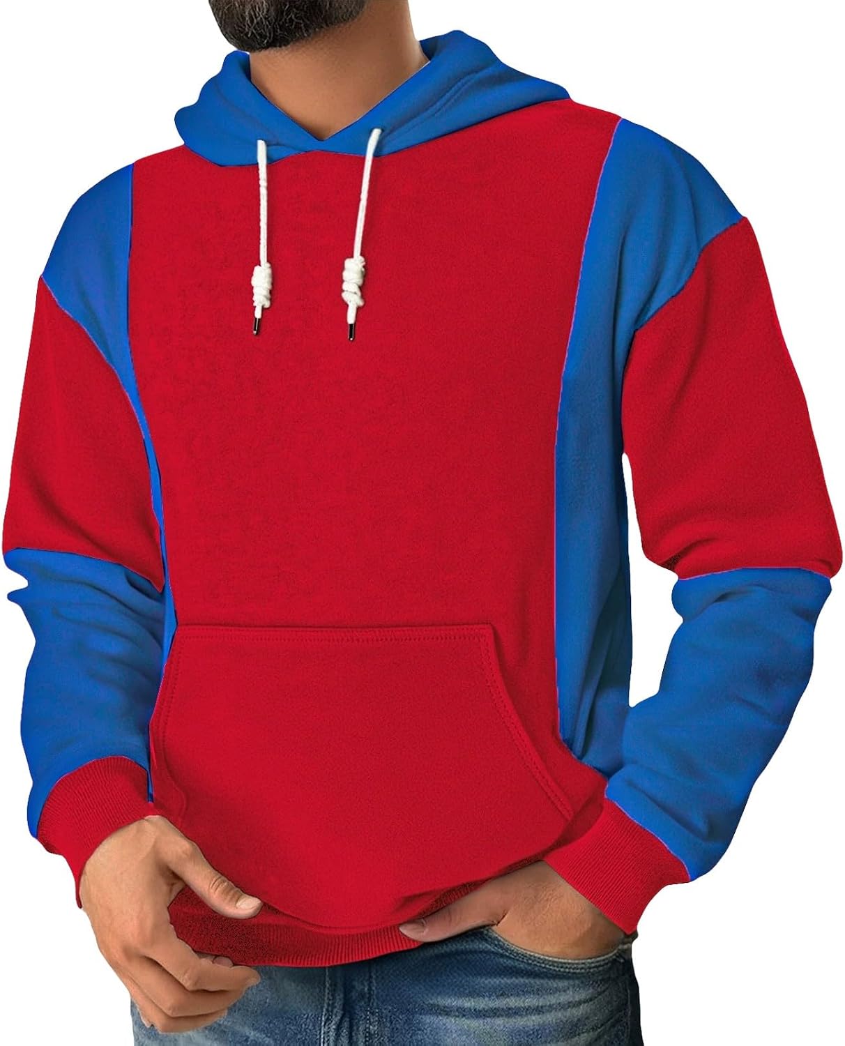 Sudadera Con Capucha Y Cremallera Para Hombre – Ligera, Oversize, Ideal Para Otoño E Invierno