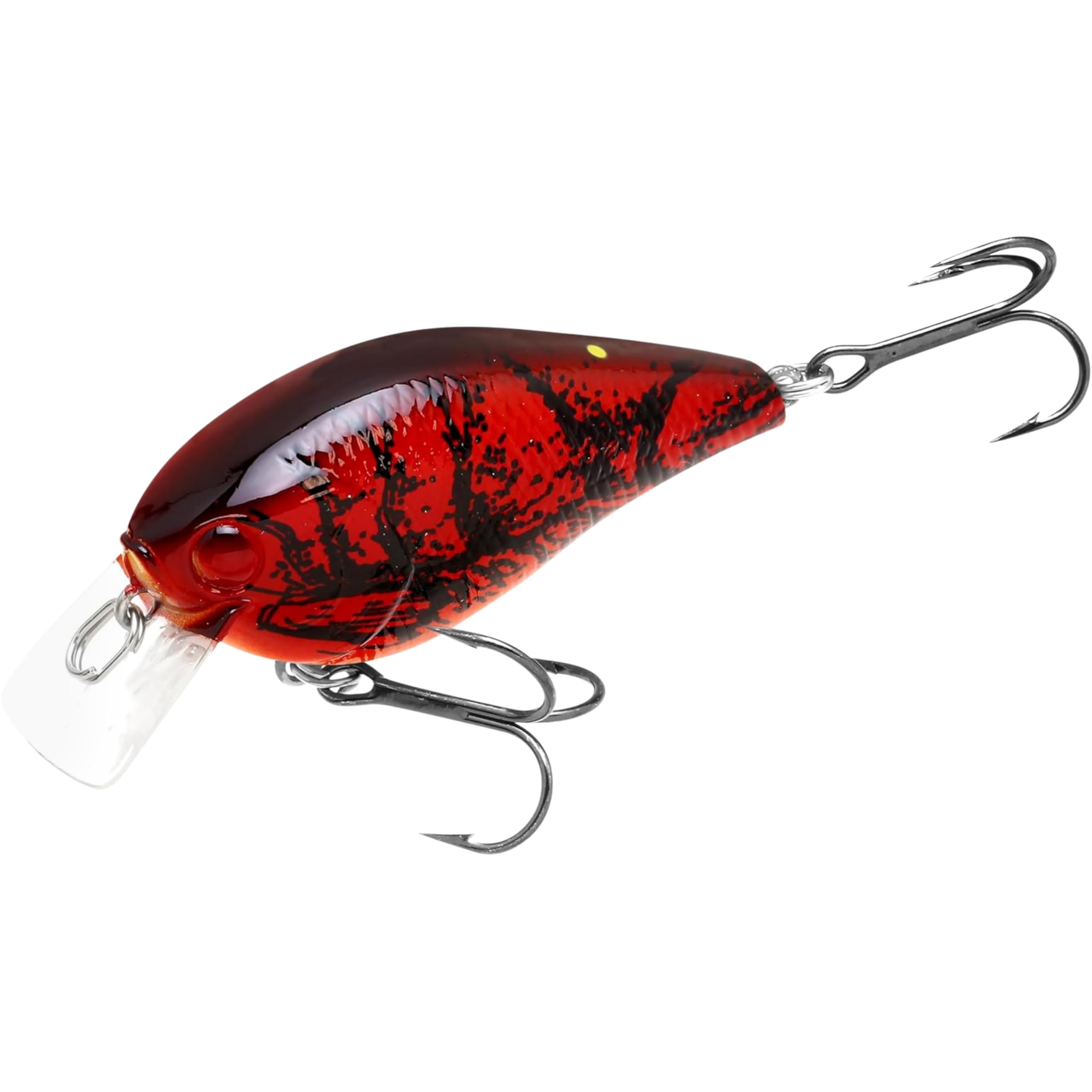 LUCKY CRAFT LC 1.5 Silent, Freshwater Bass Fishing Lure, Crank Bait, Smallmouth, Pike, Floating, Tournament Winning, Perfect Wobbling, Squarebill,