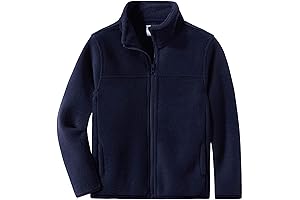 Youth Fleece Jackets with Warm Comfort for Boys
