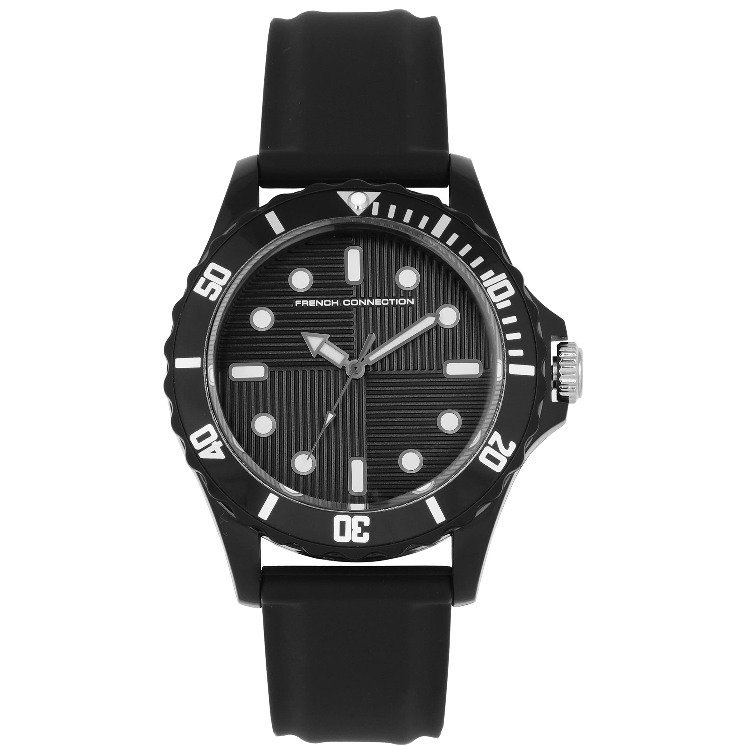 French Connection Analog Black Dial Unisex-Adults Watch-FC170B (B097RQJD4J) Amazon Price History, Amazon Price Tracker