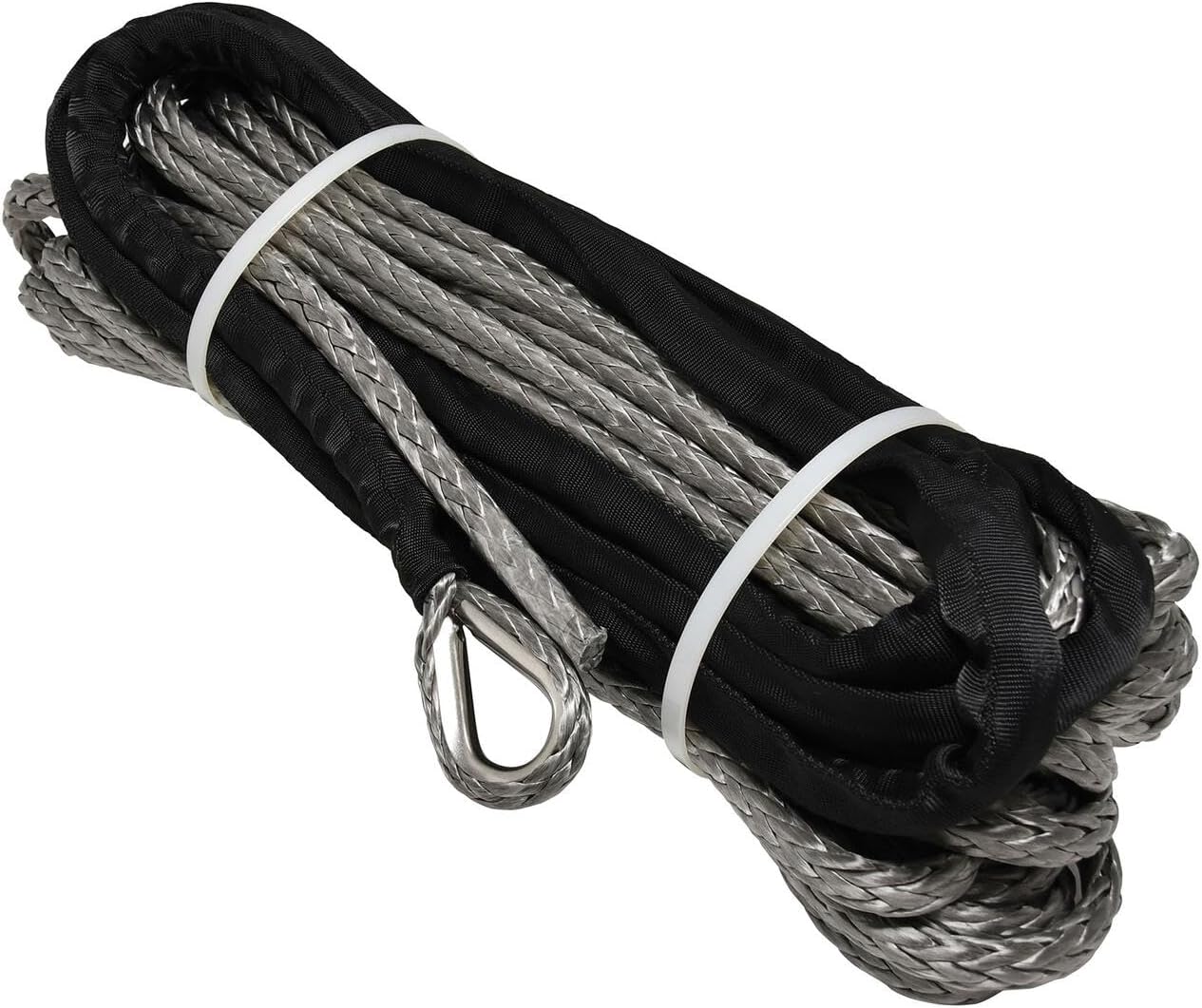 Superwinch 90-24595 Synthetic Winch Rope 3/8" x 80' fits SX10SR SX12SR Tiger Shark 9500SR Tiger Shark 11500SR Winches