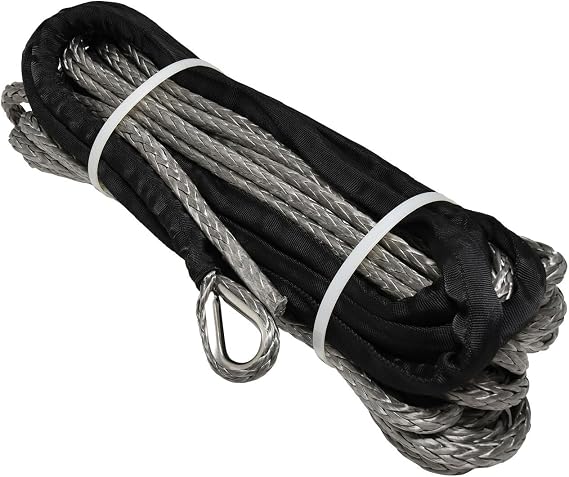 Superwinch 90-24595 Synthetic Winch Rope 3/8 x 80' fits SX10SR SX12SR Tiger Shark 9500SR Tiger Shark 11500SR Winches