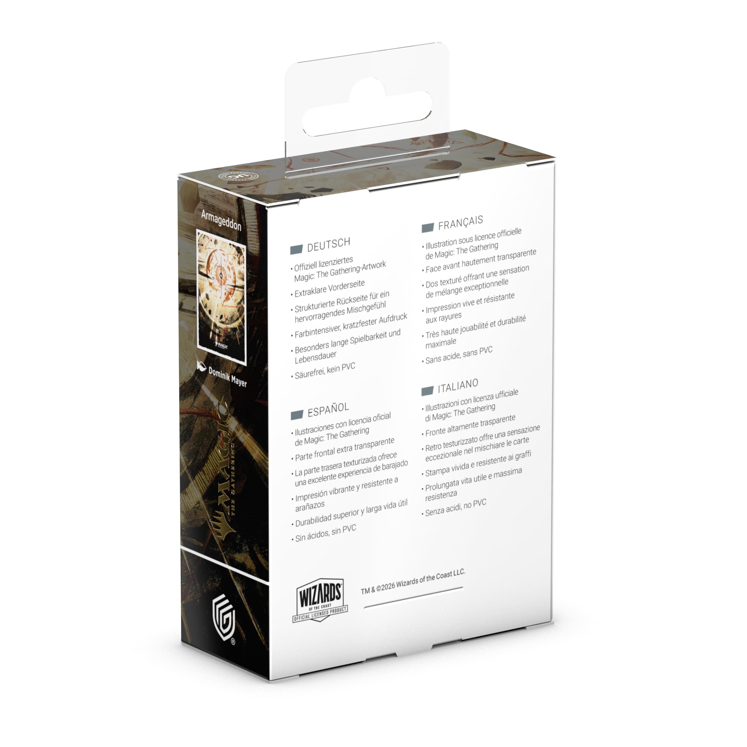 Ultimate Guard - Art Sleeves - Magic: The Gathering Universes Beyond - Secrets of Strixhaven - Armageddon - 4