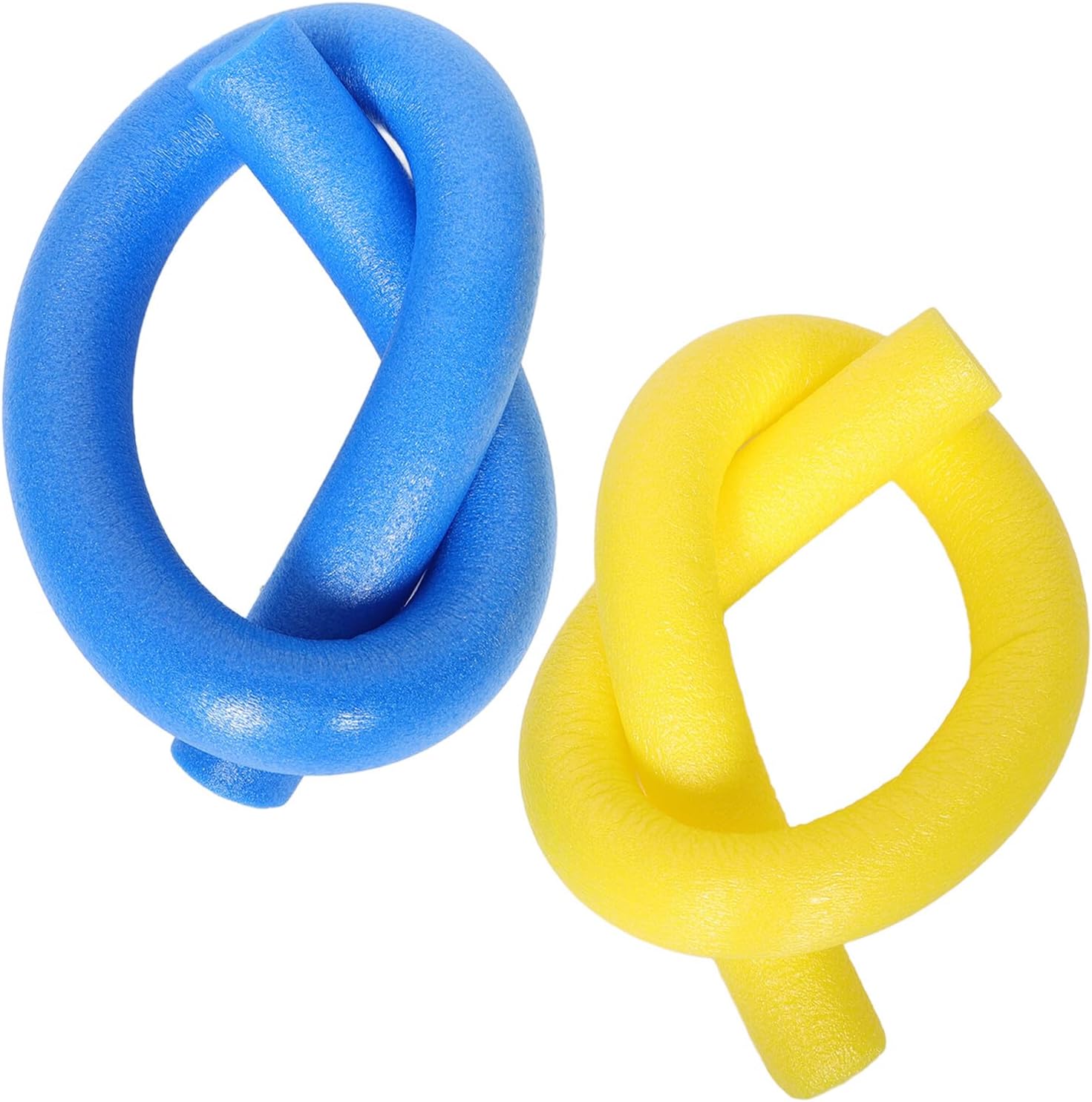 Jumbo Pool Noodles 2pcs Hollow Foam Swim Noodles for Adults 150cm Large Floating Tubes Multi-Purpose Water for Swimming Pool Beach Use