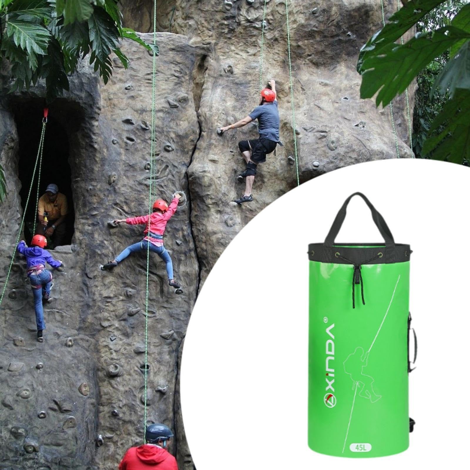 Sacca Porta-Corda, Zaino da Arrampicata, Accessorio Impermeabile, per attività All'aperto Come Arrampicata, Trekking Ed Escursionismo.