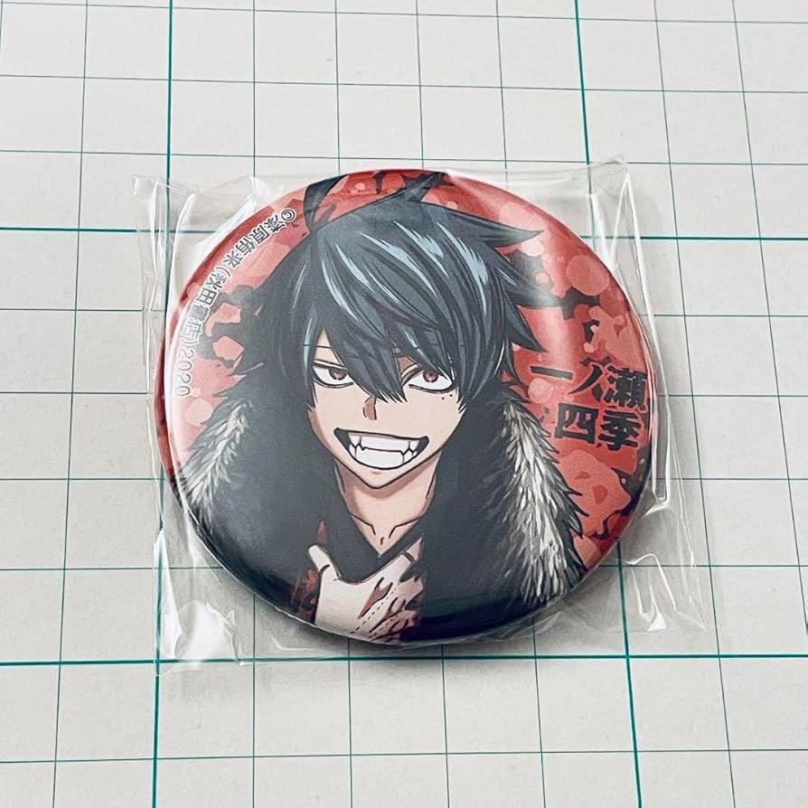 Amazon.co.jp: 一ノ瀬四季 桃源暗鬼 C103 缶バッジ アフターコミケ 秋