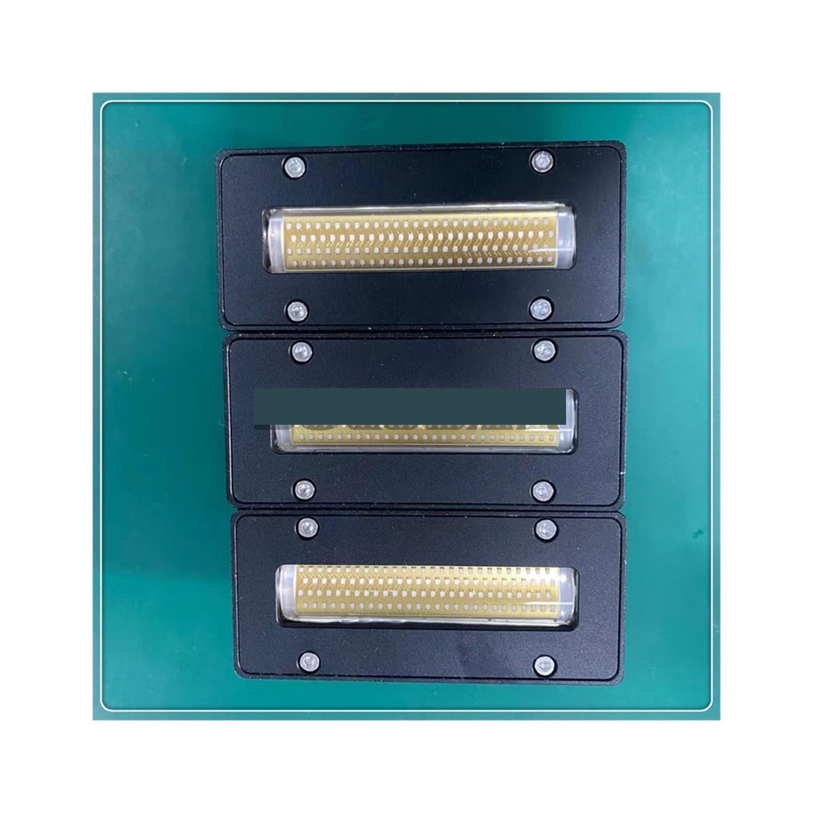 lámpara de curado UV, Lámpara De Curado LED UV 70 * 15 Boquilla For Impresora Inyección Tinta Plana Secado Con Luz Azul 45-50V 350W