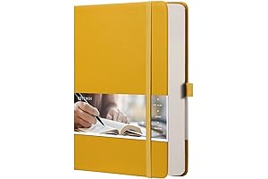 EMS Premium Dotted Journal | 256 Pages A5 Hardcover Bullet Journal, Thick...