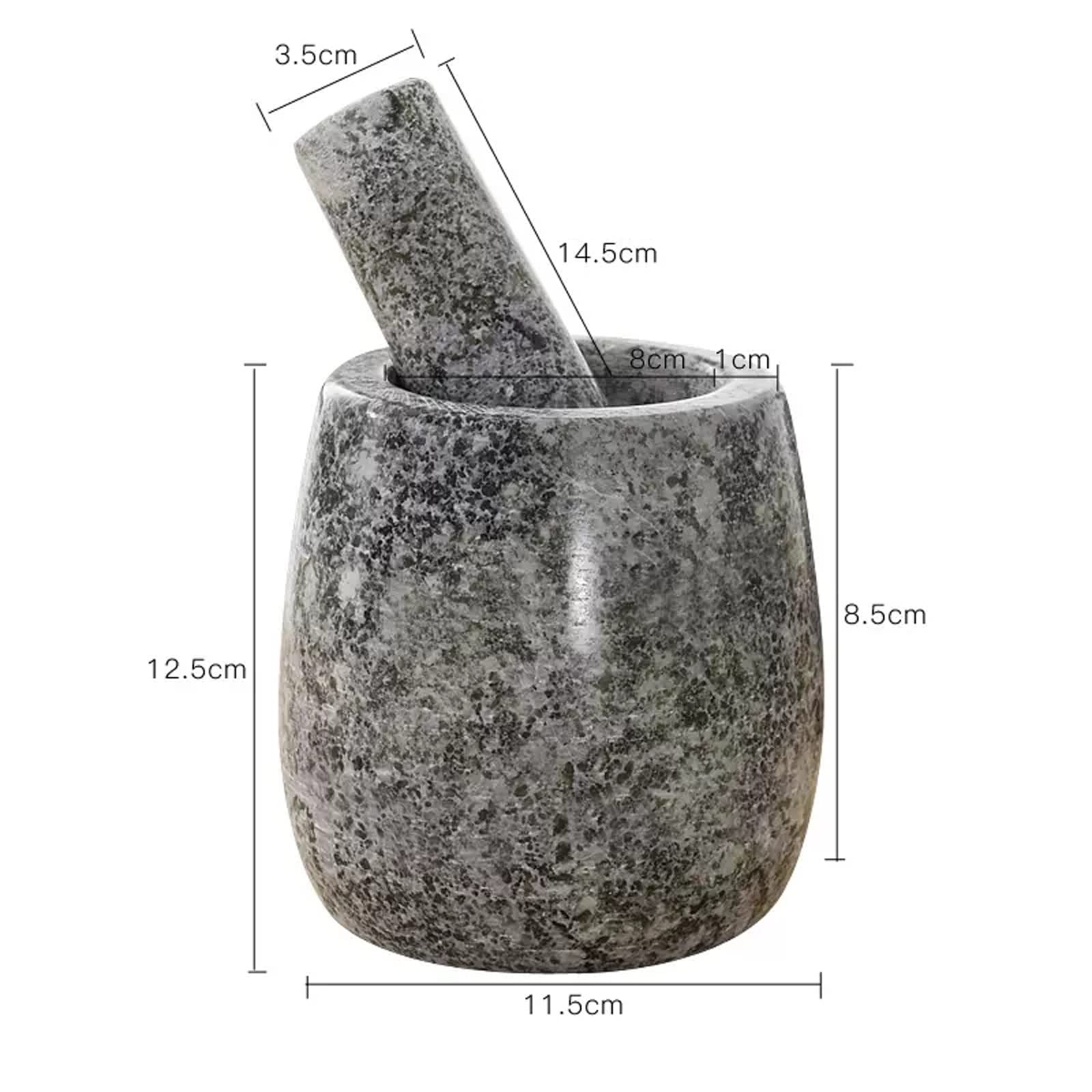 Práctico Juego de mortero lapislázuli hecho a mano, trituradora hierbas rústicas y molinillo piedra, 4,7 pulgadas, lo mejor for la decoración utilizable en cocina, regalos inauguración casa