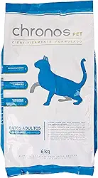 Chronos Ração Super Premium Para Gatos Adultos Castrados - 6Kg