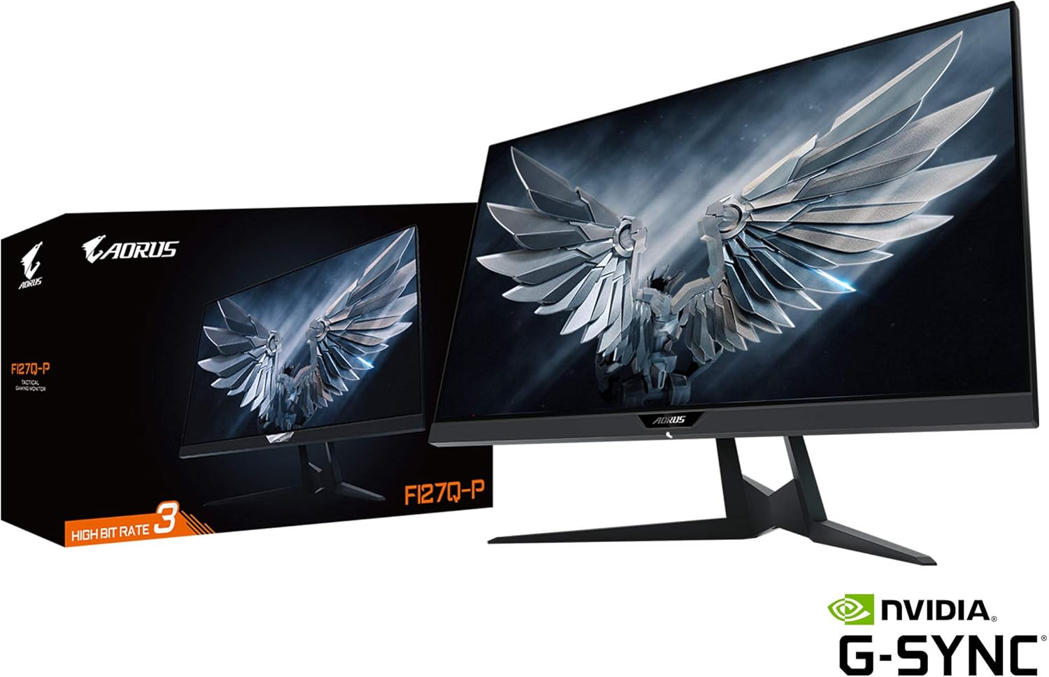 Flаѕh Dеаlѕ - 40% оƒƒ AORUS FI27Q-P 27 165Hz 1440P HBR3 NVIDIA G-SYNC Compatible IPS Gaming Monitor, Built-in ANC, 2k Display, 1 ms Response Time, HDR, 95% DCI-P3, 1x Display Port 1.4, 2x HDMI 2.0, 2x USB 3.0