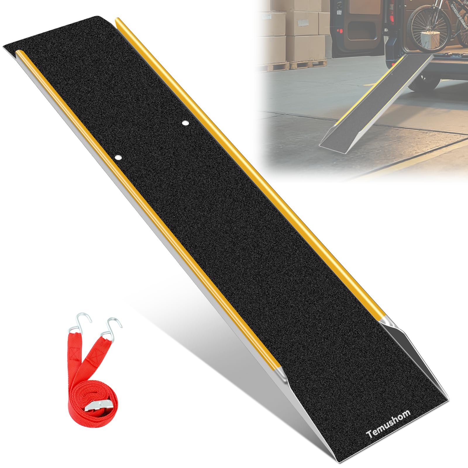 Amazon.co.jp: Temushom ラダーレール 長さ120cm 幅25cm 耐荷重300kg