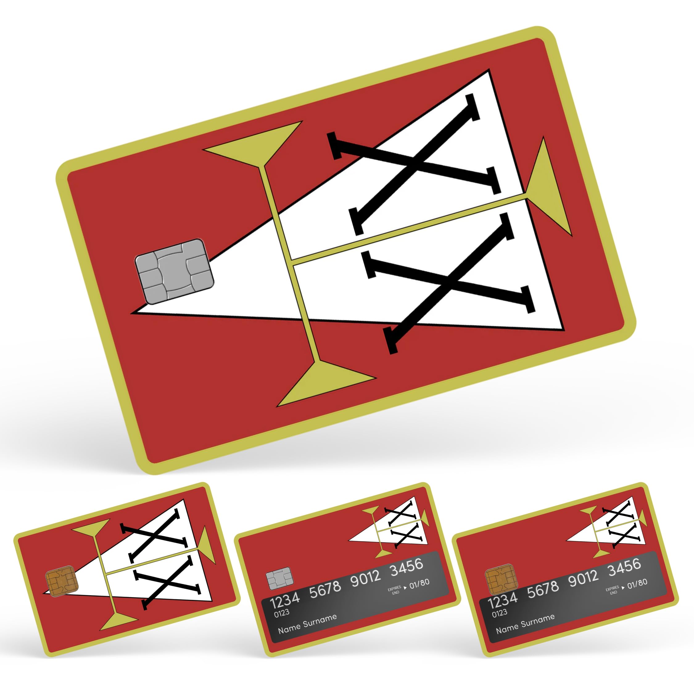 Amazon.com: CUCU Covers Double Star HxH License Credit Card Skin