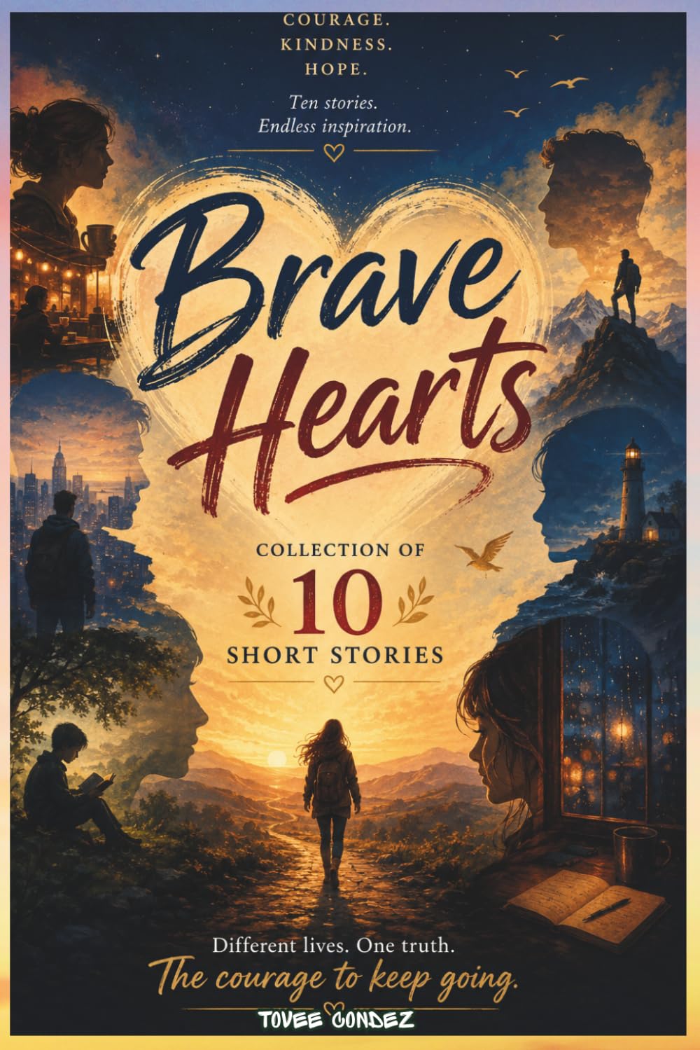 Brave Hearts: Inspiring Short Stories for Kids About Courage and Never Giving Up