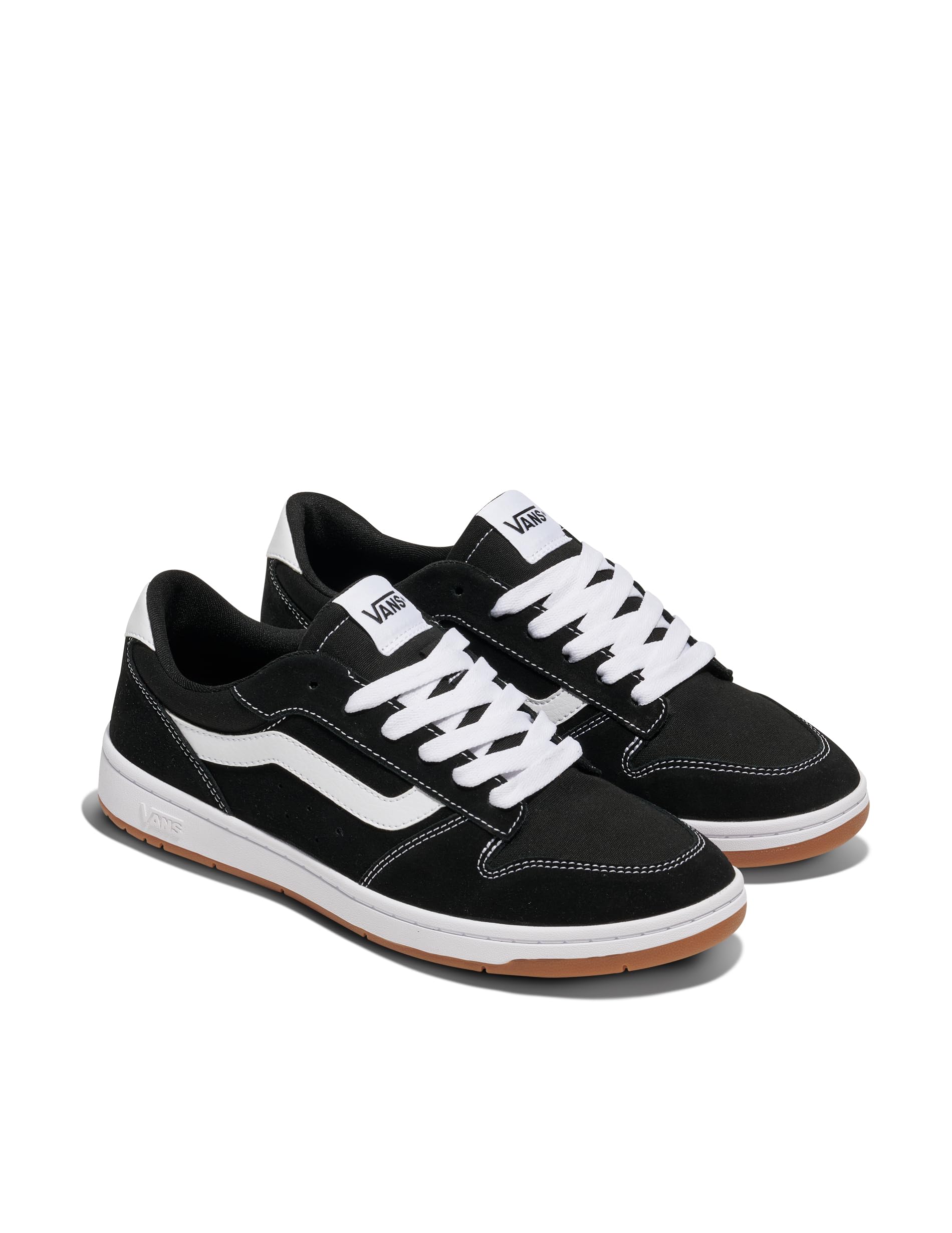 Vans Uomo Scarpe da Ginnastica in Pelle Scamosciata Ryland, White/Black