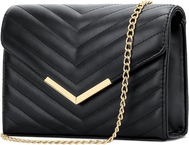 KKXIU Femmes Forme Vegan en cuir Enveloppe de soirée Clutch Purses et Sacs à main pour la fête de mariage Prom mariée