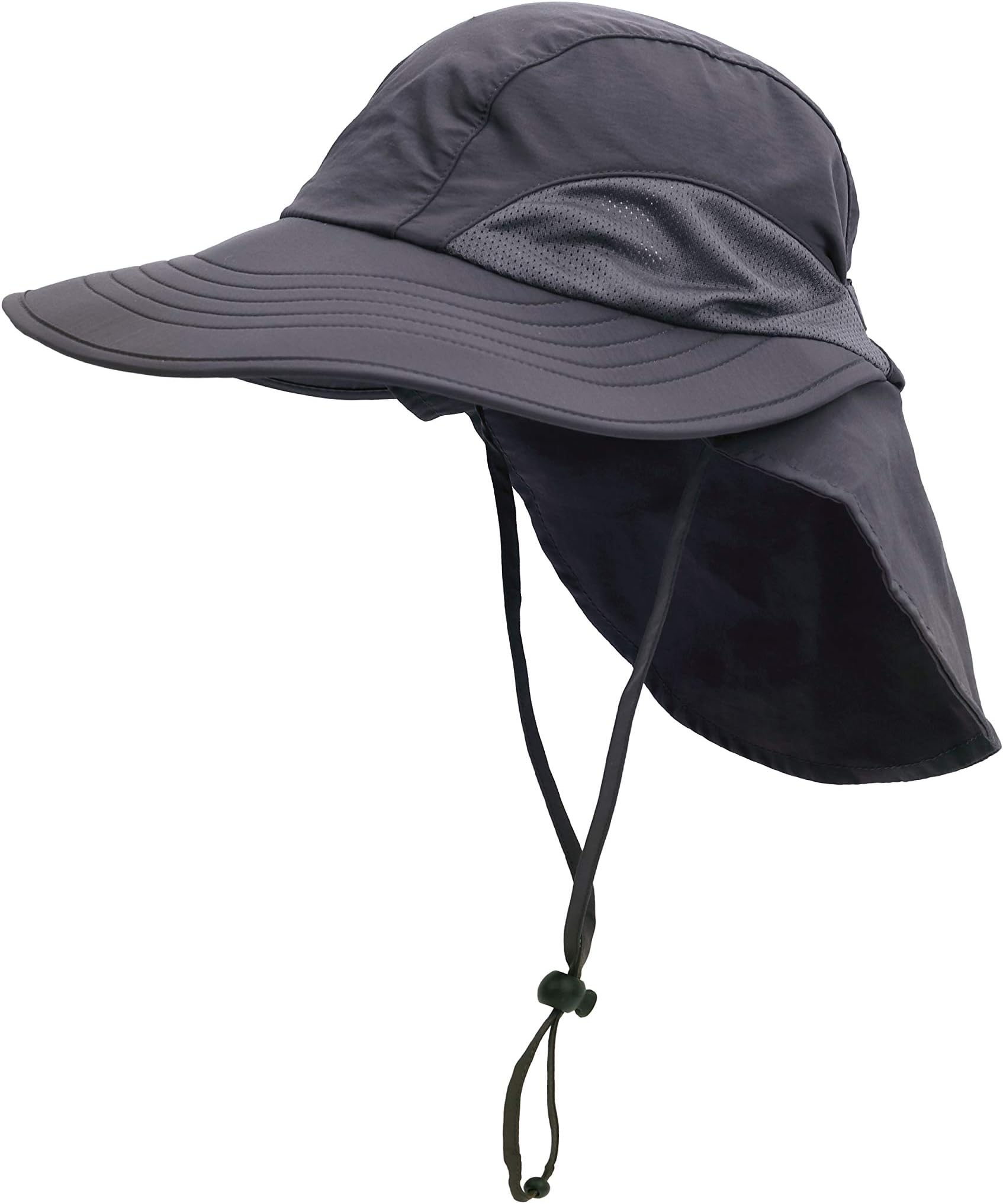 WANYINGUnisex Sun Hats Wide Brim with Flap Neck Cover UV 50+ Protection Outdoor Bucket Hat for Baseball Fishing Camping Hiking Gardening